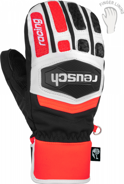 Reusch Worldcup Warrior GS Junior Mitten 6071411 7810 black front